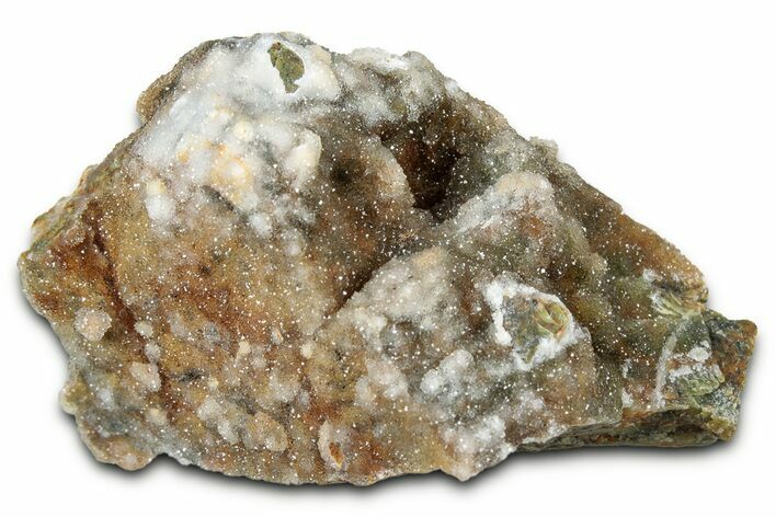 Sparkling Chrome Chalcedony Specimen - Chromite Mine, Turkey #336694